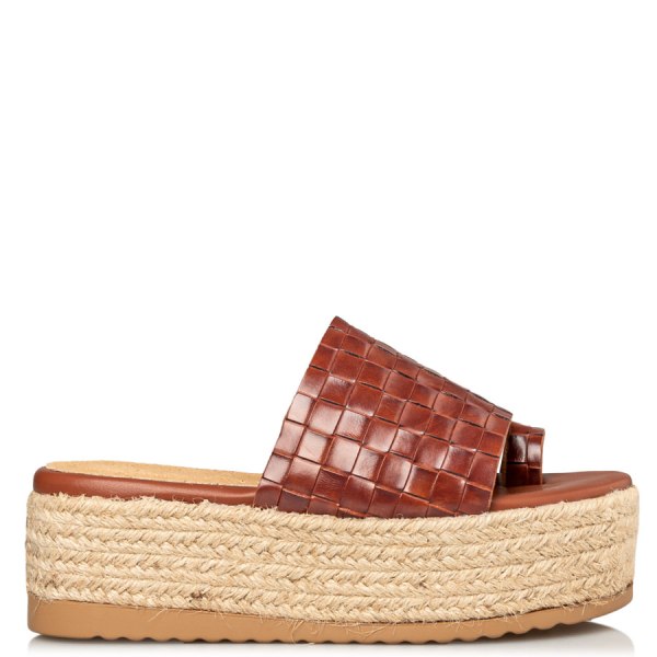  FLATFORM ESPADRILLE SANDALS 2025