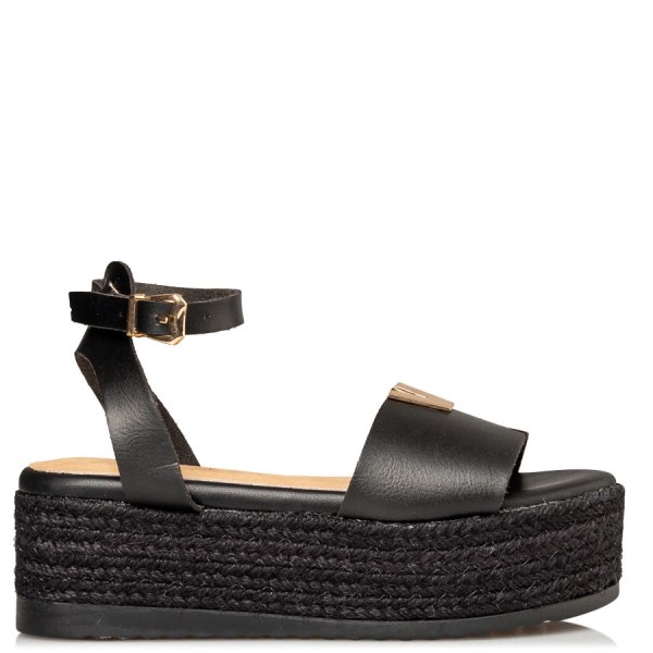  FLATFORM ESPADRILLE SANDALS 2025