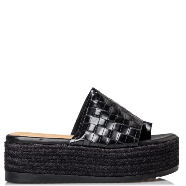  FLATFORM ESPADRILLE SANDALS 2025