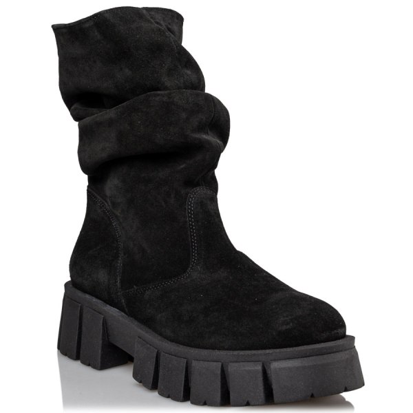 LEATHER BOOTIES φωτογραφία