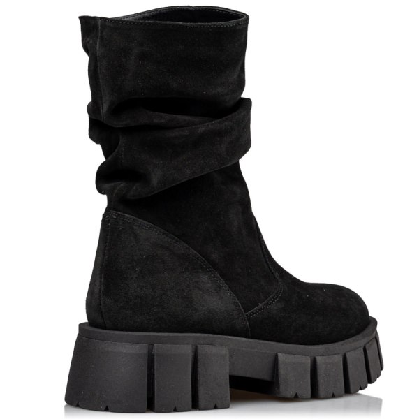 LEATHER BOOTIES φωτογραφία