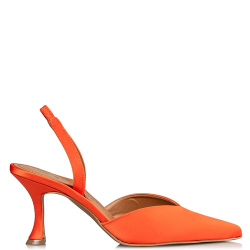  SATIN SLINGBACK PUMPS 2025