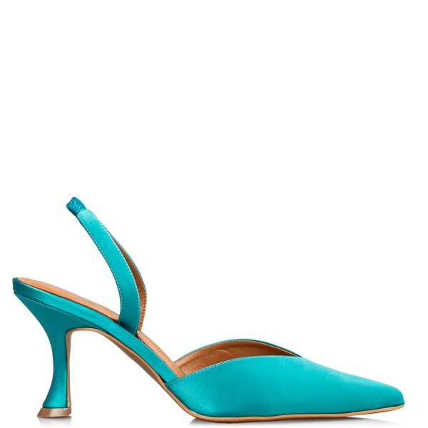  SATIN SLINGBACK PUMPS 2025