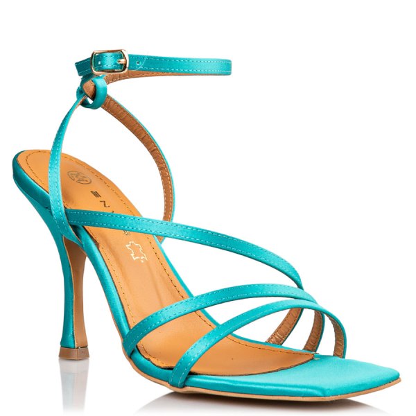  WRAPAROUND SATIN SANDALS - 2