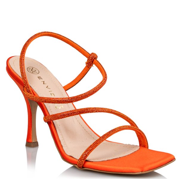 CRYSTAL EMBELLISHED SANDALS