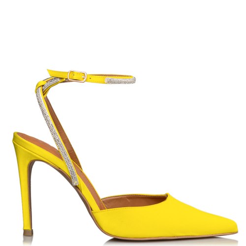  SATIN STILETTO PUMPS 2025