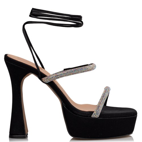  LACE UP PLATFORM SANDALS 2025