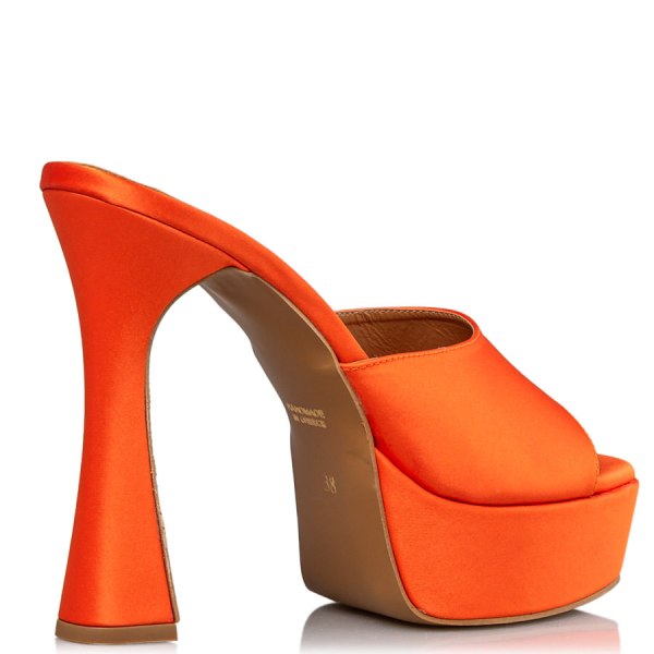 HIGH HEEL PLATFORM MULES