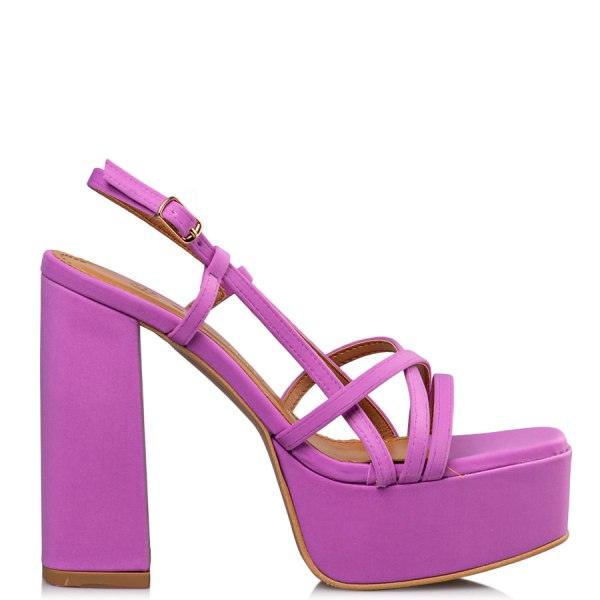  HIGH HEEL PLATFORM SANDALS 2025