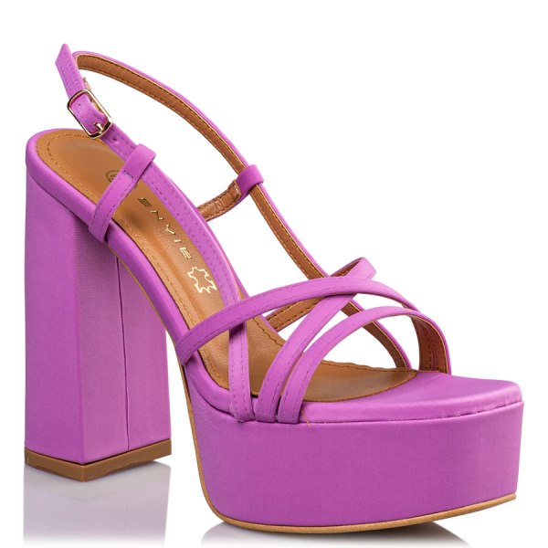 HIGH HEEL PLATFORM SANDALS