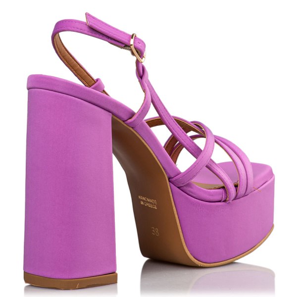 HIGH HEEL PLATFORM SANDALS