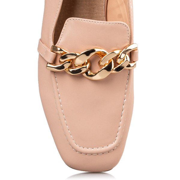 SQUARE TOE BALLET FLATS