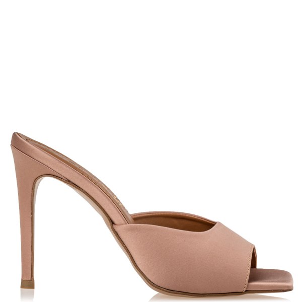  SATIN STILETTO MULES 2025