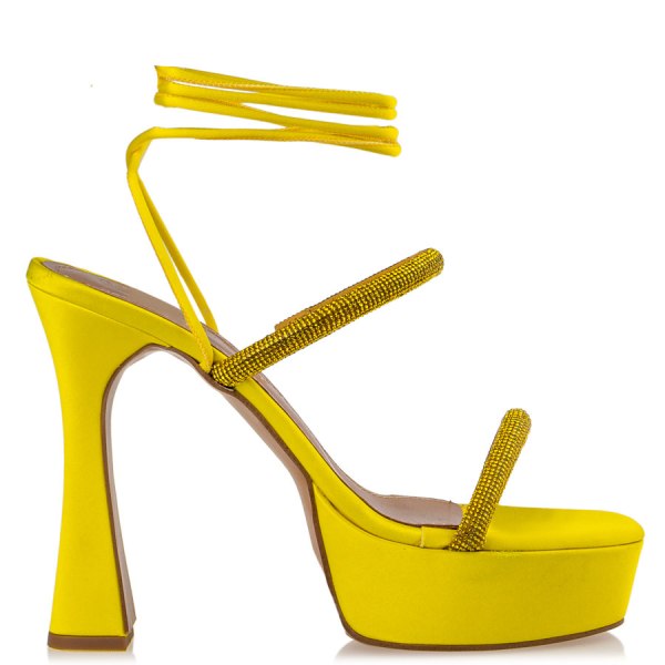  LACE UP PLATFORM SANDALS 2025