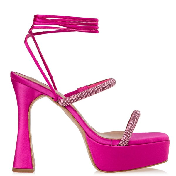  LACE UP PLATFORM SANDALS 2025