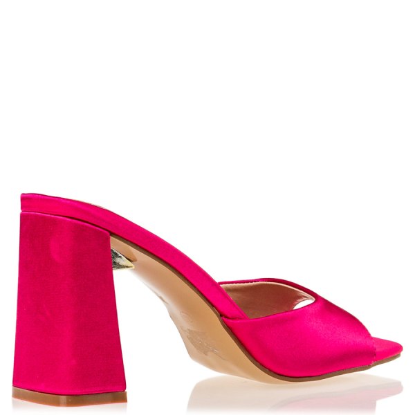 SQUARE TOE MULES φωτογραφία