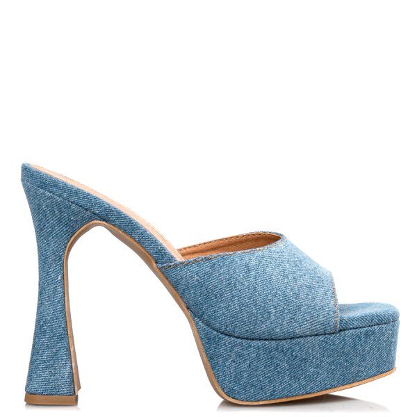  HIGH HEEL PLATFORM MULES 2025