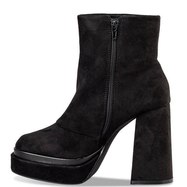 PLATFORM HEEL BOOTIES φωτογραφία